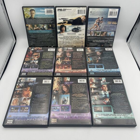 Bundle Lot of 10 James Bond 007 DVD Movies - Picture 8 of 16